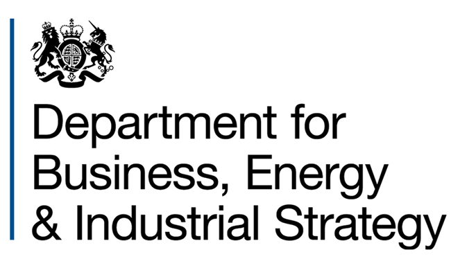Dept for Business Energy and Industrial Strategy Logo